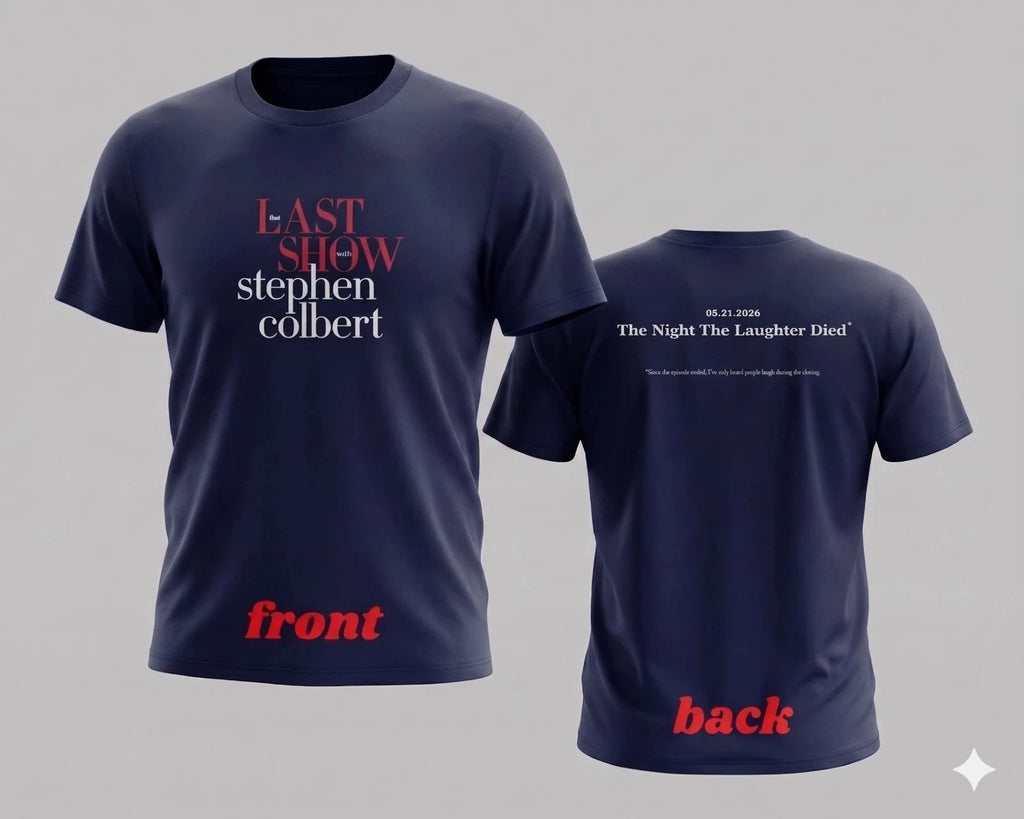 HOT!!! The Last Show T-Shirt Double Sided Print T-shirt