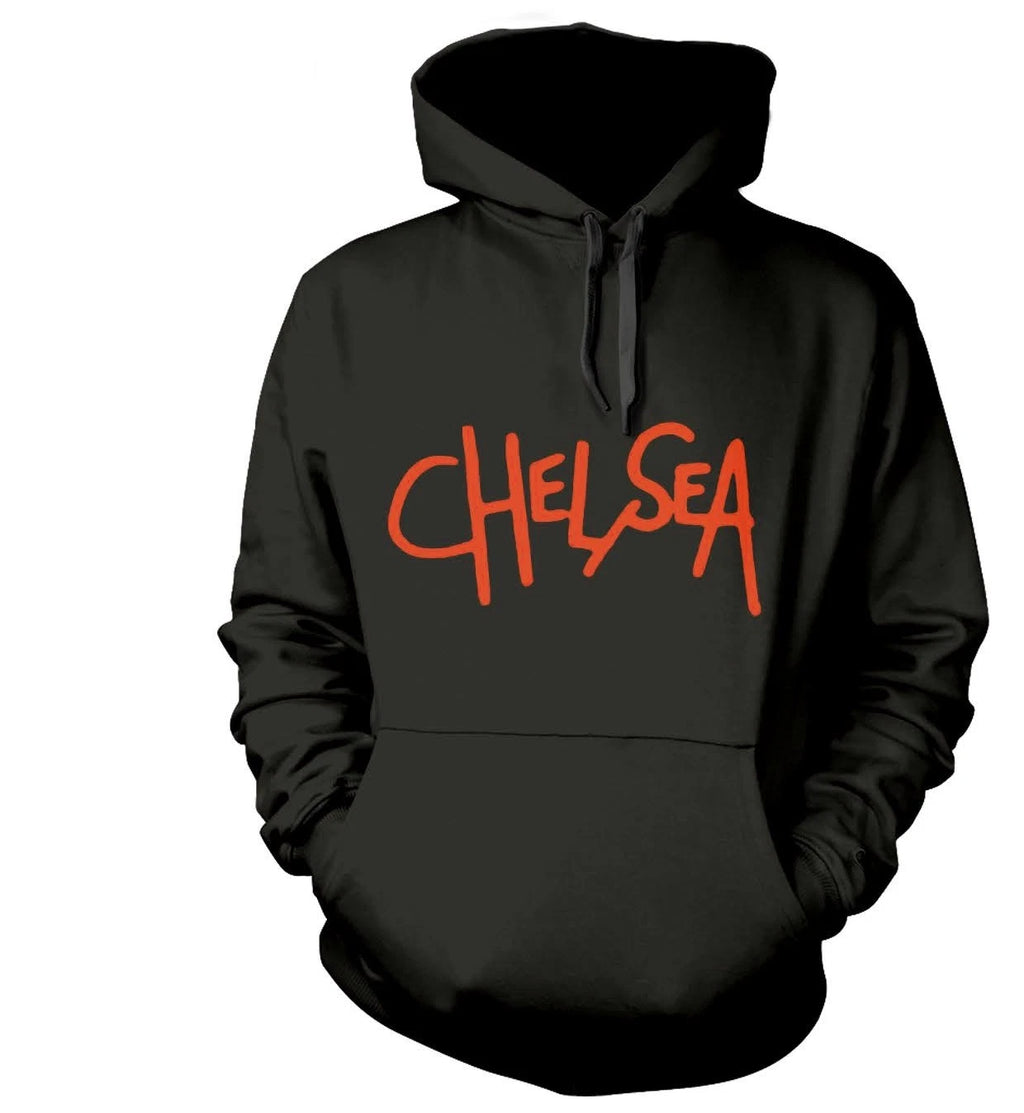 CHELSEA - RIGHT TO WORK BLACK Hooded Sweatshirt Large