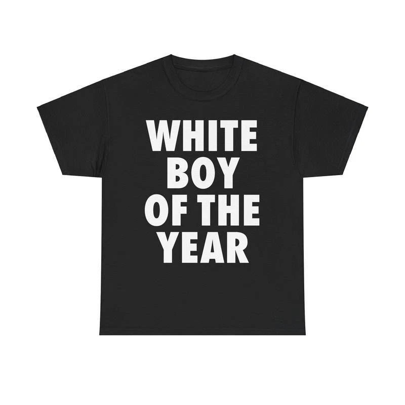 WHITE BOY OF THE YEAR Short Sleeve SHIRT