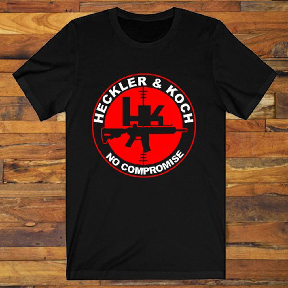 New Heckler and Koch Guns Firearms Men's Black S to 5XL
