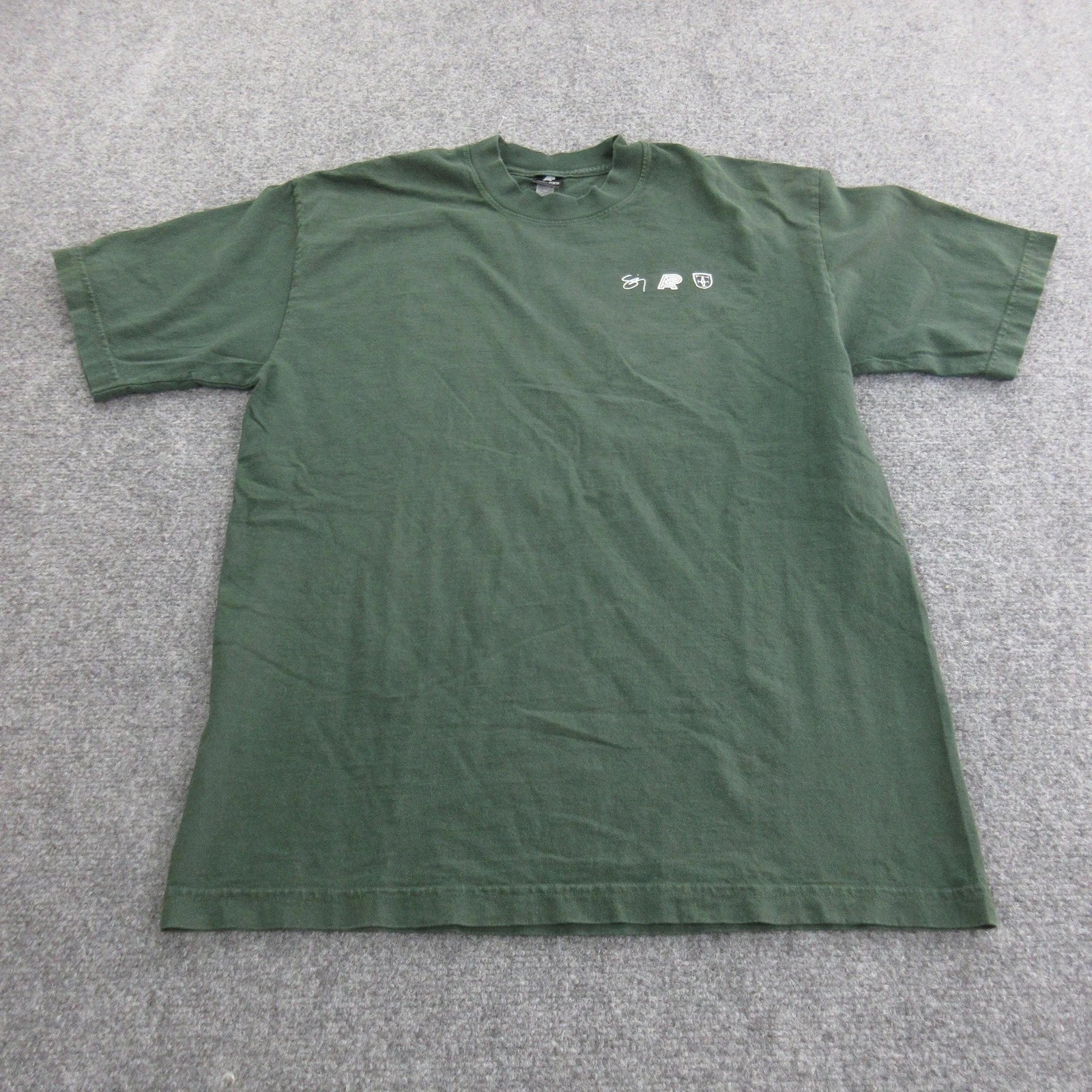 AP Shirt Mens Medium Green Discipline Education Intention Graphic Made in USA