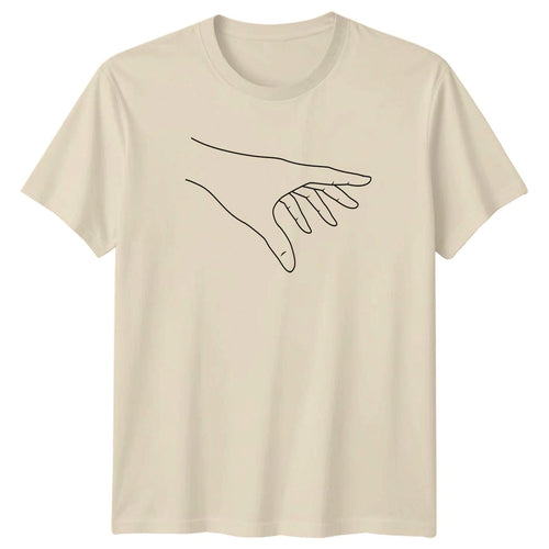 Always Reach Out For A T-Shirt Minimalist Hand Signal Gift For Him And Her