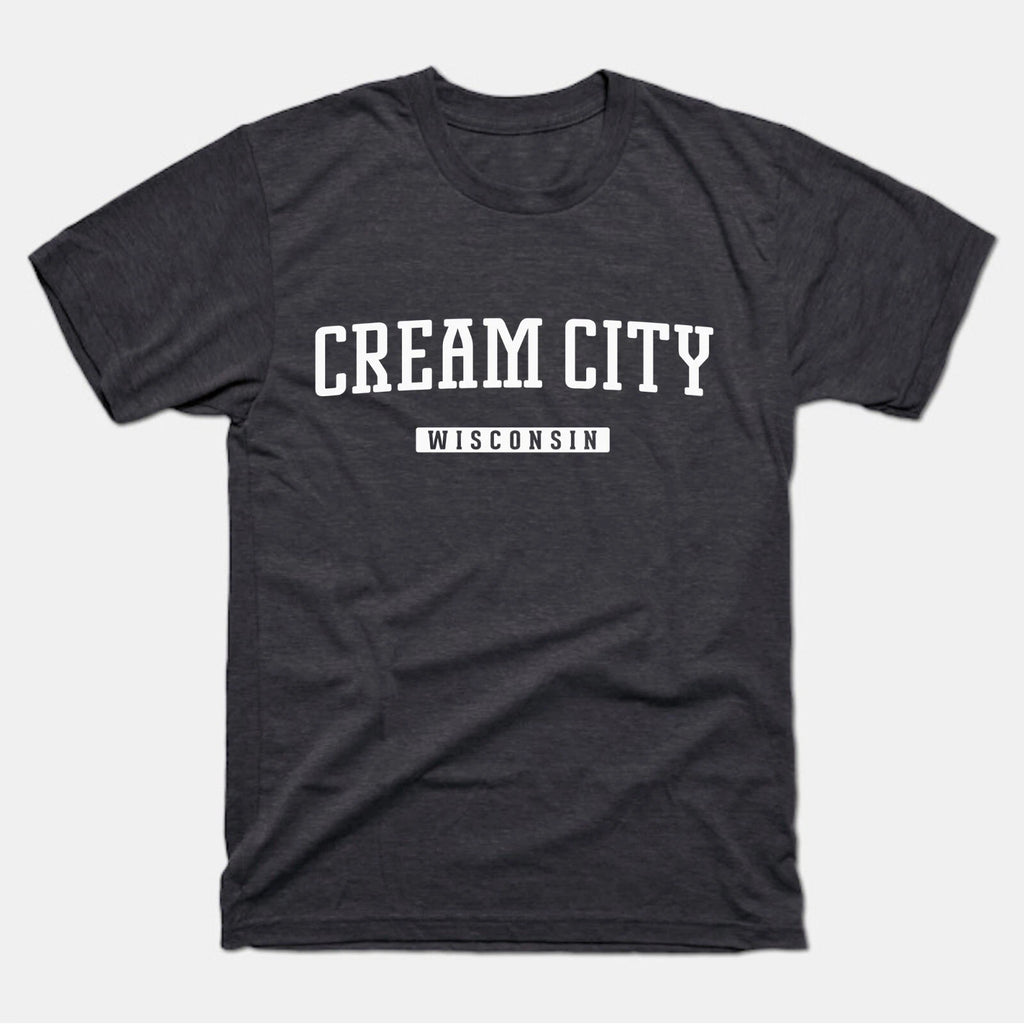 Cream City Shirt | Cream City Milwaukee Wisconsin T-Shirt | Cream City Tee