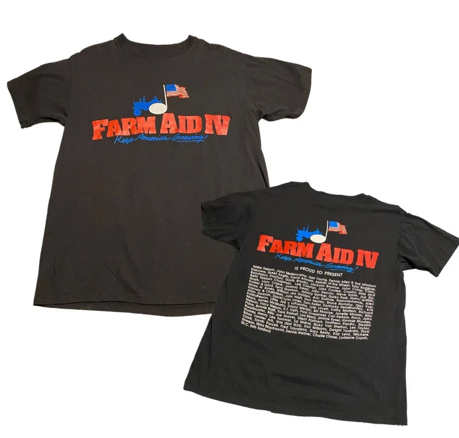 Farm Aid IV Concert Tour, size S-5XL