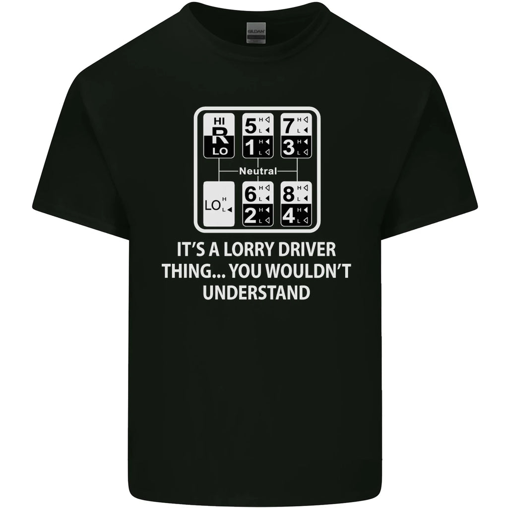 Its a Lorry Driver Thing Funny Truck Trucker Mens Cotton T-Shirt Tee Top