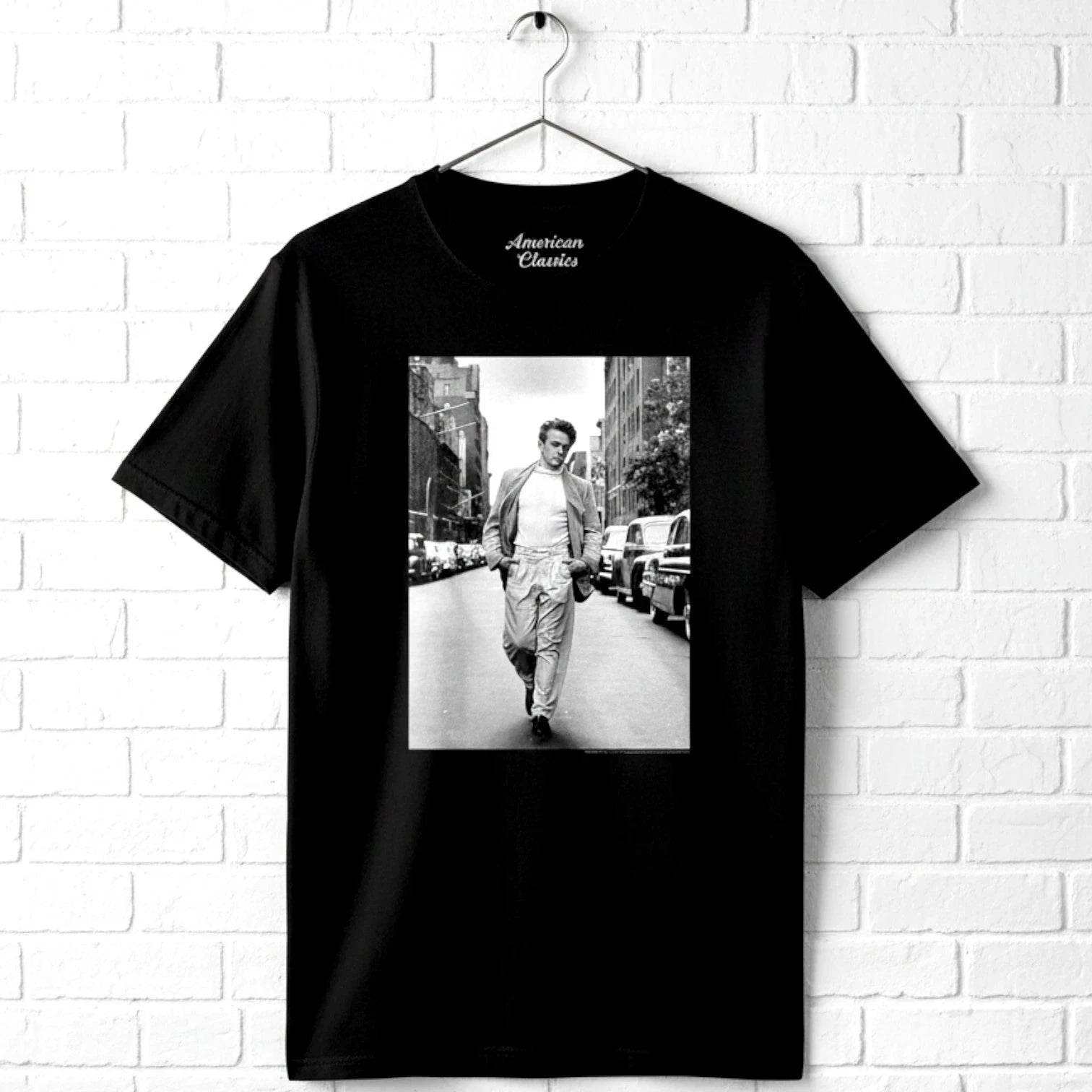 James Dean New York Walk Men's T Shirt