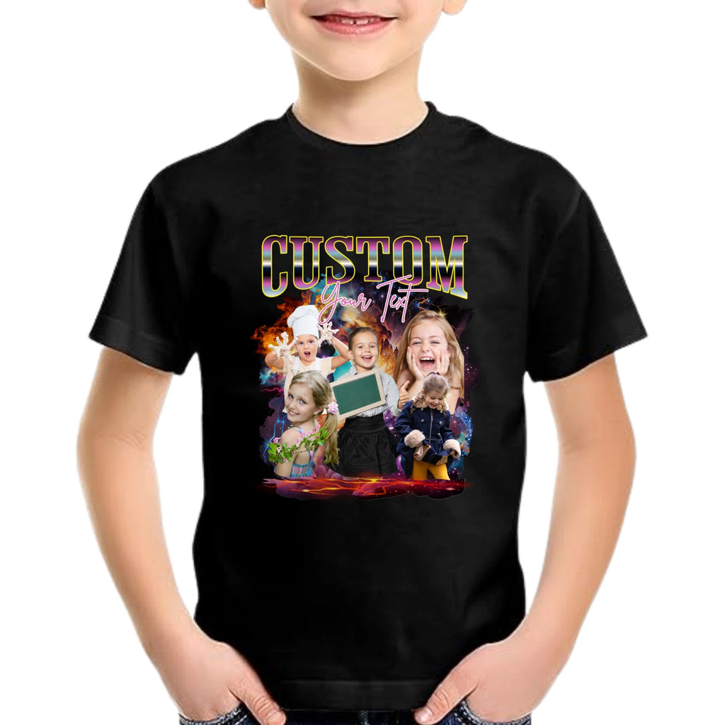 Personalized Bootleg Rap t-Shirt, Retro 90s Style Graphic Tee – Custom T Shirt