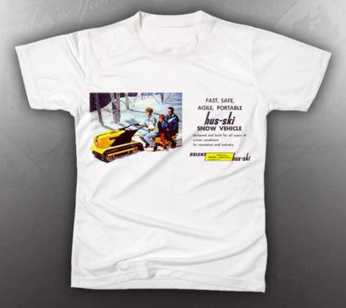 VINTAGE BOLENS HUS-SKI TEE-SHIRT LIKE NOS