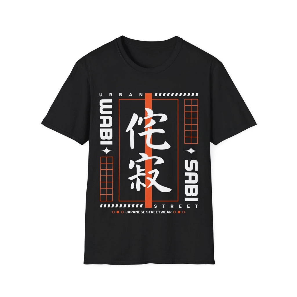 Edgy Japanese  Wabi Sabi T-Shirt  Urban Fashion Tee  Zen-Inspired Graphic Shirt