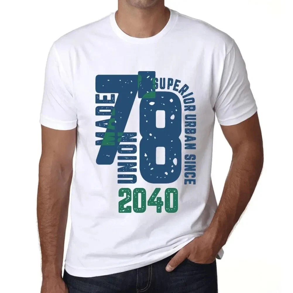 Men's Graphic T-Shirt Superior Urban Style Since 2040 Eco-Friendly Limited
