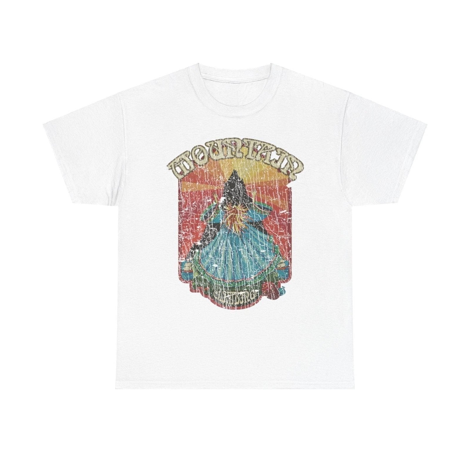 Mountain Climbing 1970 American Rock Band T-shirt