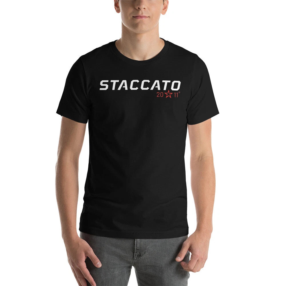 Staccato 2011 Black Graphic Tee Shirt Unisex t-shirt