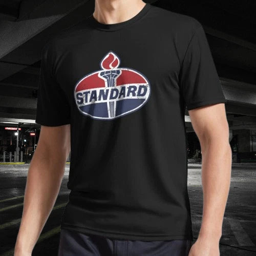 Standard Oil Company Logo T-Shirt Funny Size Mode American T-shirt