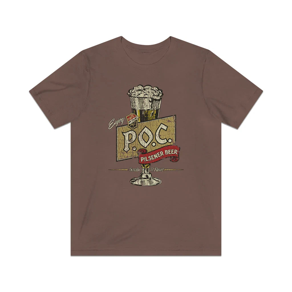 P.O.C. Pride of Cleveland Beer 1917 Vintage Men's T-Shirt