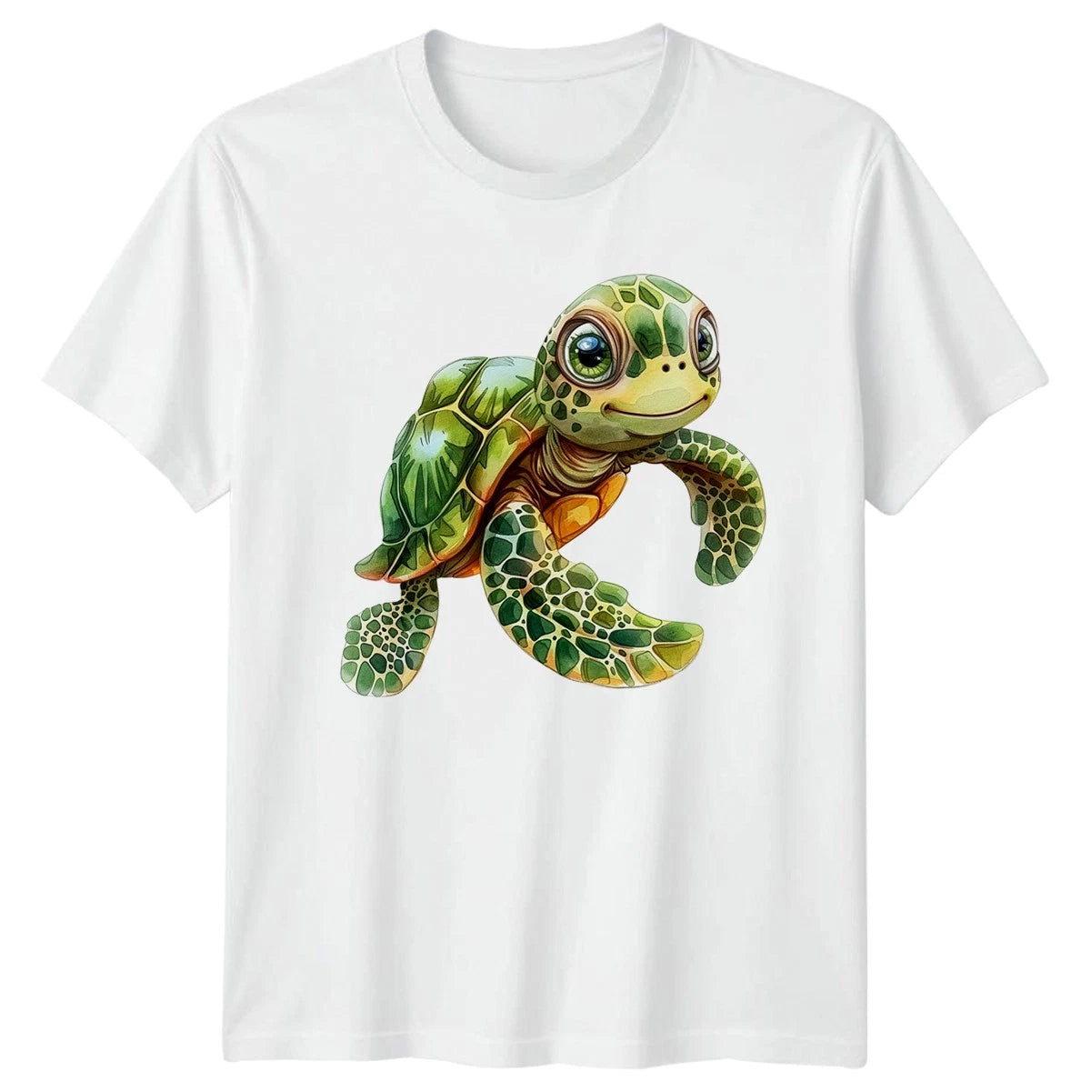 Cute Sea Turtle T-Shirt Ocean Life Birthday Gift For Him And Her