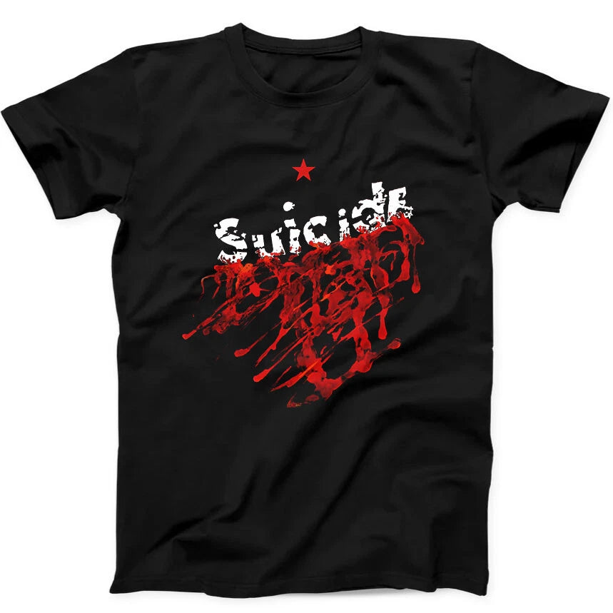 Suicide New Wave Punk Band Music Gift Tee  T Shirt 137