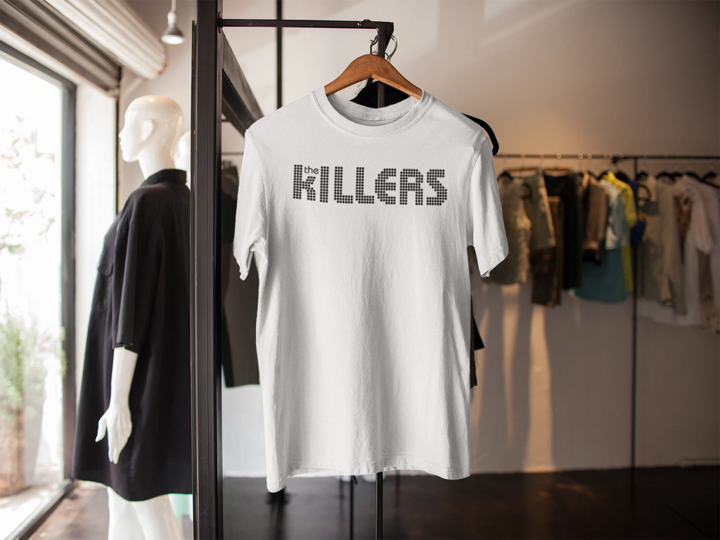 THE KILLERS LOGO T-SHIRT SAMS TOWN BATTLEBORN V FESTIVAL 2014
