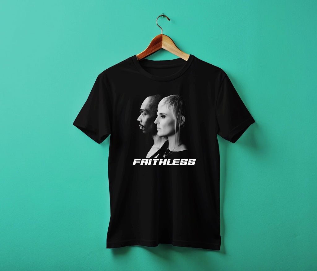 Faithless Custom  t-shirt BLACK