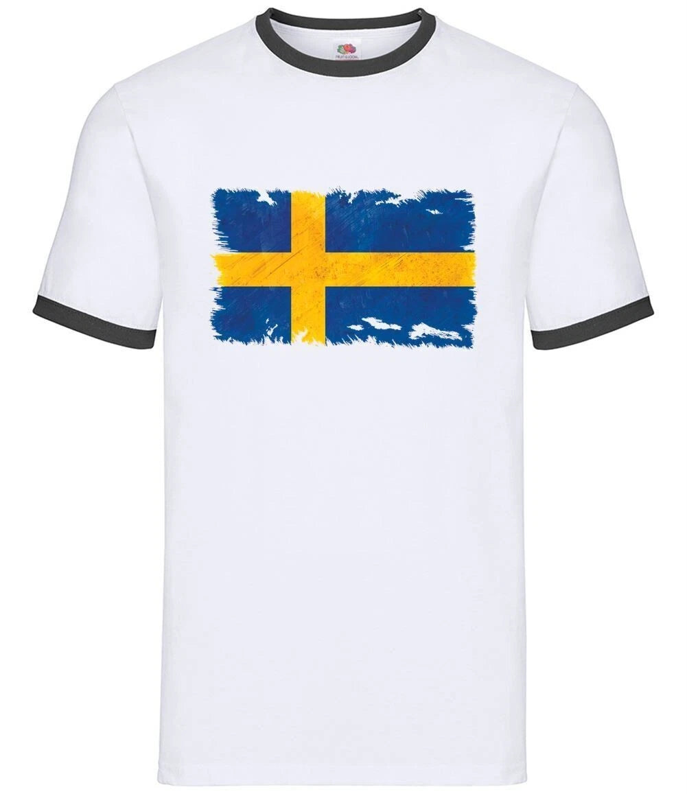 Sweden Grunge Flag Style - Men Ringtone - Swedish Country Travel Flags