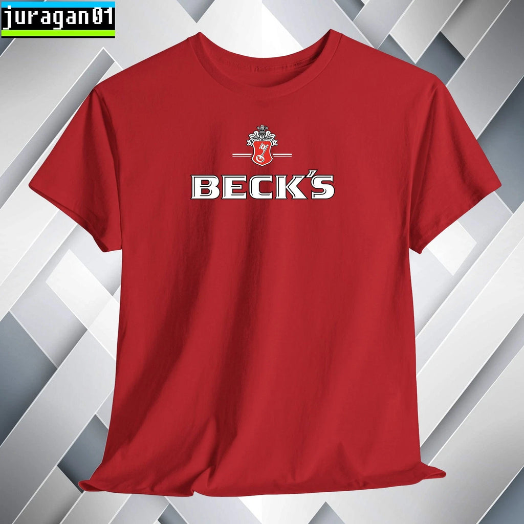 Beck's Brewery German Beer T-Shirt Logo Many Colors Size S to 5XL Made in USA