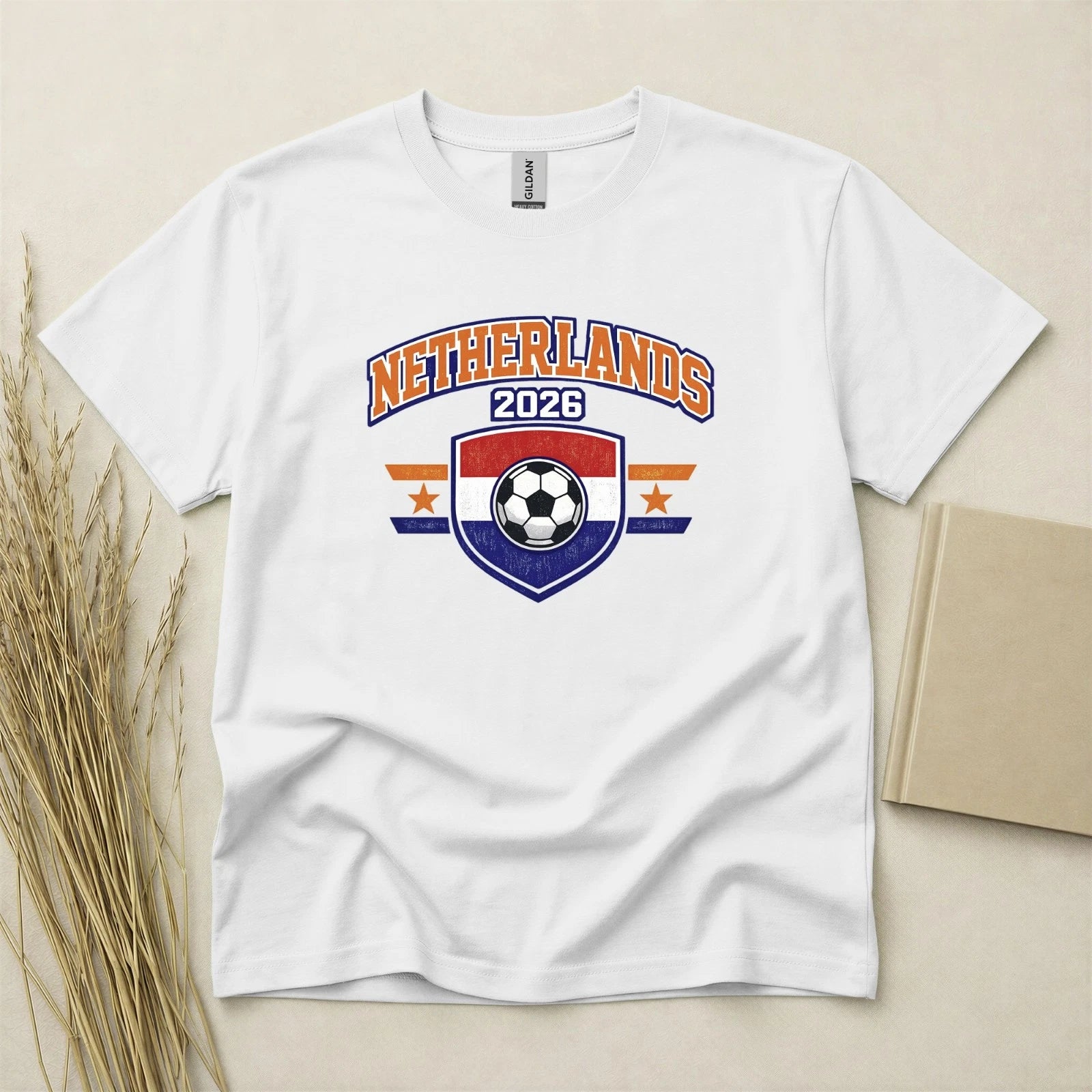 Netherlands 2026 Football Fan T Shirt Soccer Supporters Gildan Family Top