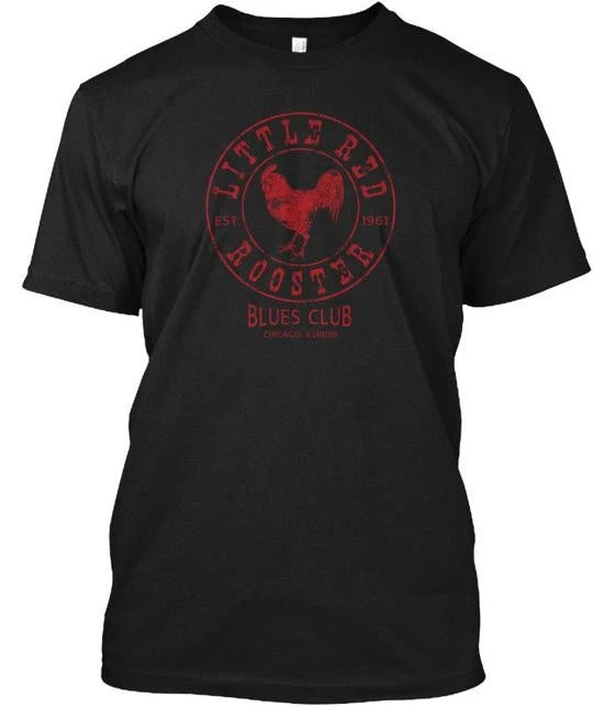 Little Red Rooster Blues Club Est 1961 T-Shirt Made in the USA Size S to 5XL