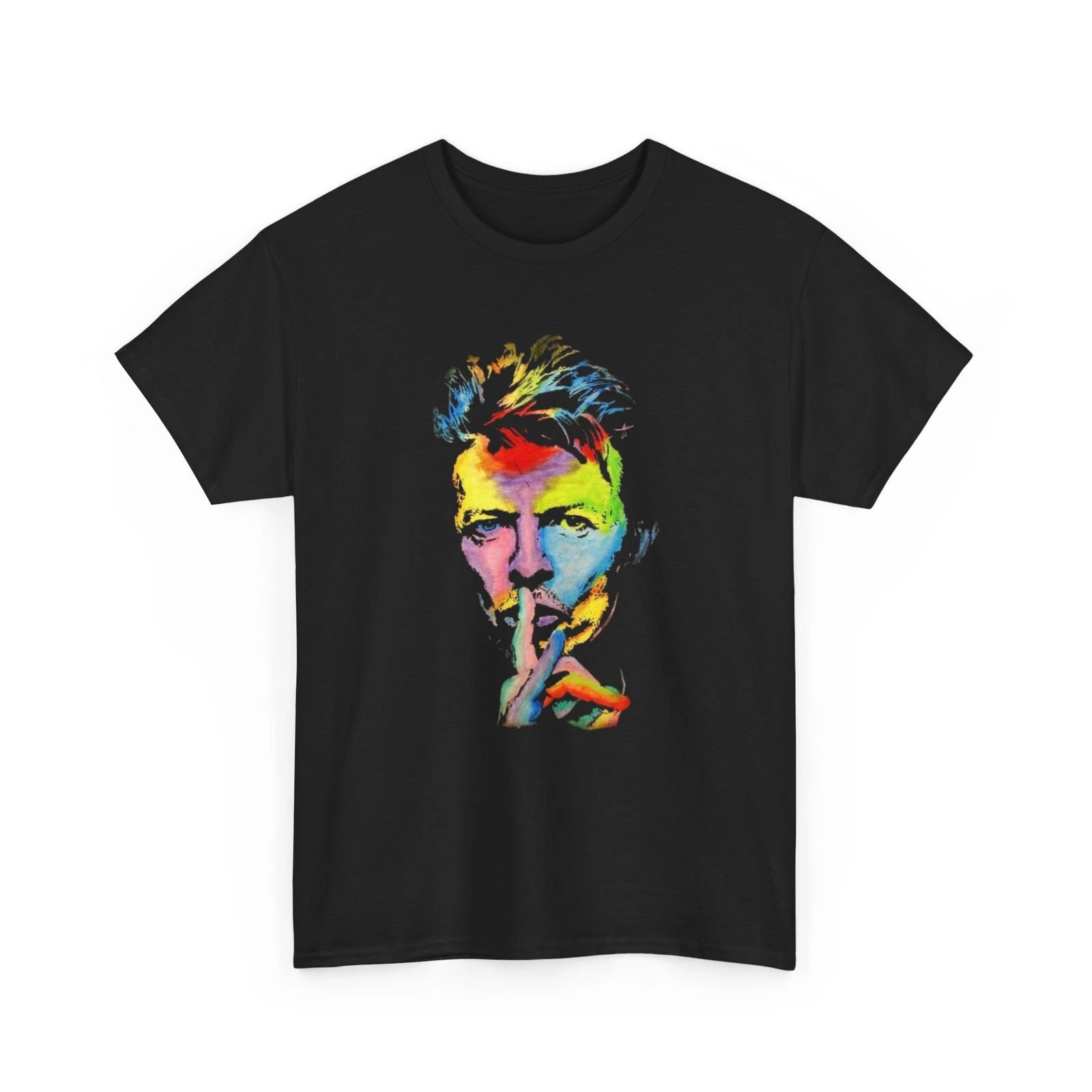 David Bowie Art Unisex Tee, Music Lover Graphic Tee, Rock Band Fan Shirt
