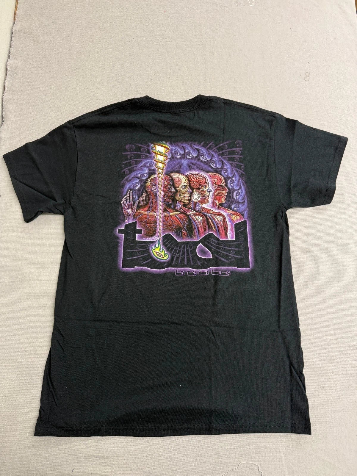 Tool Band T-Shirt Tool Lateralus Album T-Shirt Dissection Tee Reprint Unisex