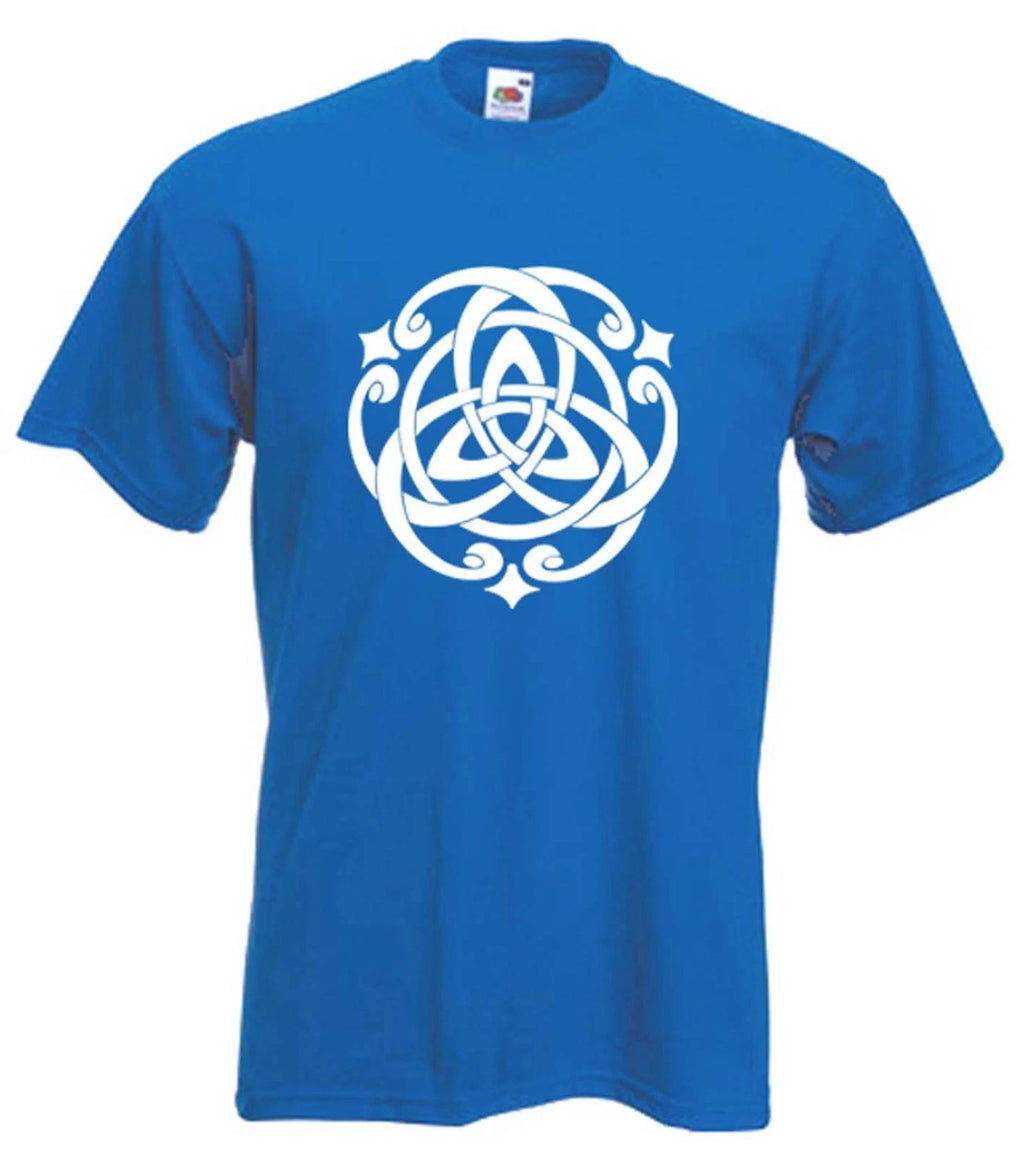 CELTIC KNOT T-SHIRT - Pagan Druid Wicca Goth Gothic - Choice Of Colours FREE P&P
