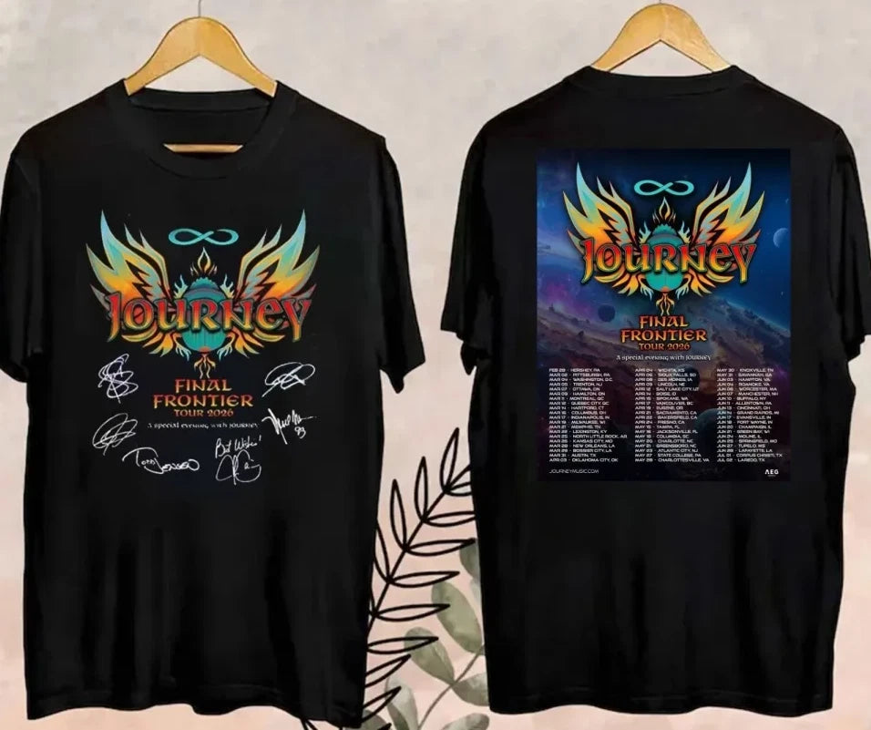 Journey 2026 Signature Tour Double Print Graphic Shirt