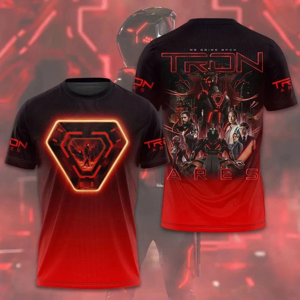 Tron Ares T-shirt 3D Apparel All Size Unisex Full Size