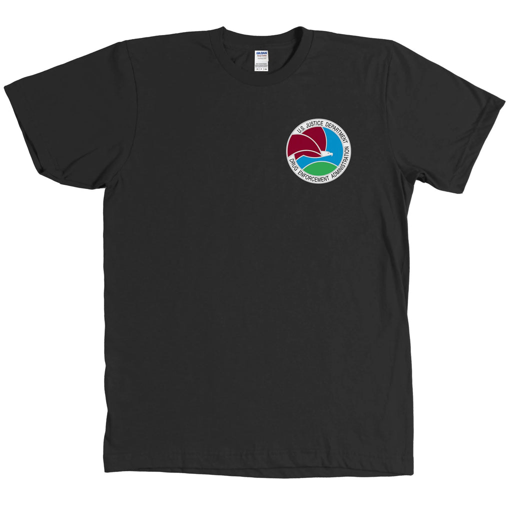 Seal of the DEA Shirt Drug Enforcement Administration US DOJ Tee - MANY COLORS