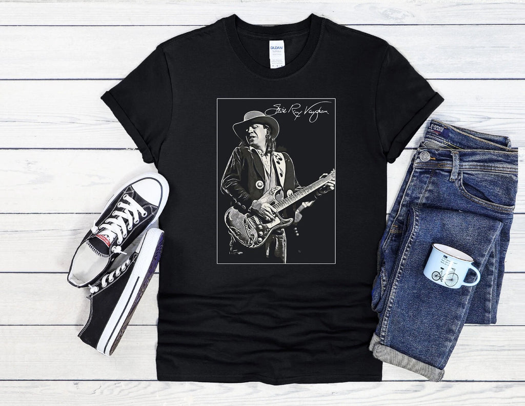Stevie Ray Vaughan Retro Cool Men Women Unisex T Shirt Hoodie Baseball 2570