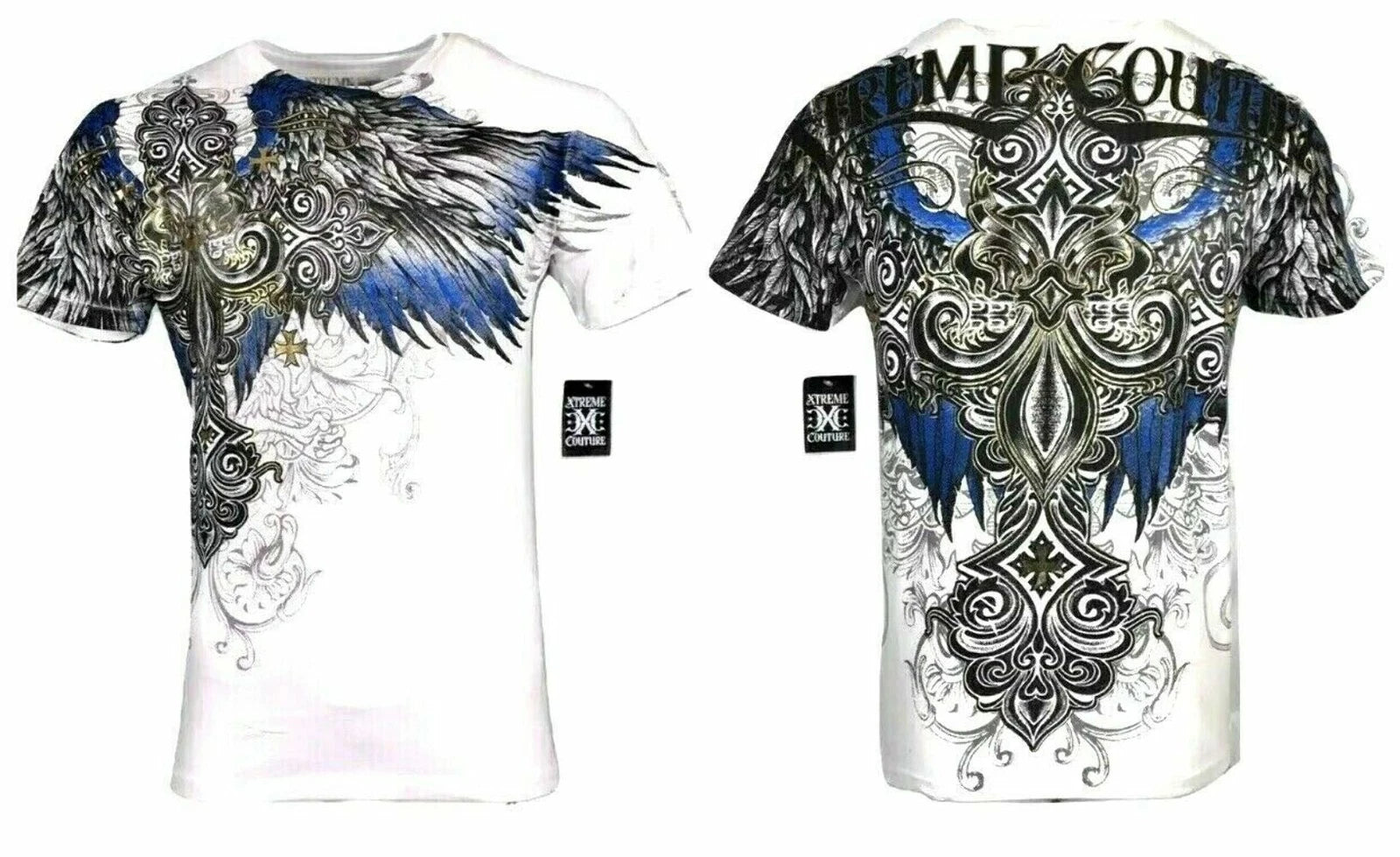 Xtreme Couture by Affliction Men's T-Shirt T-Shirt ENSIGN Tattoo Biker MMA