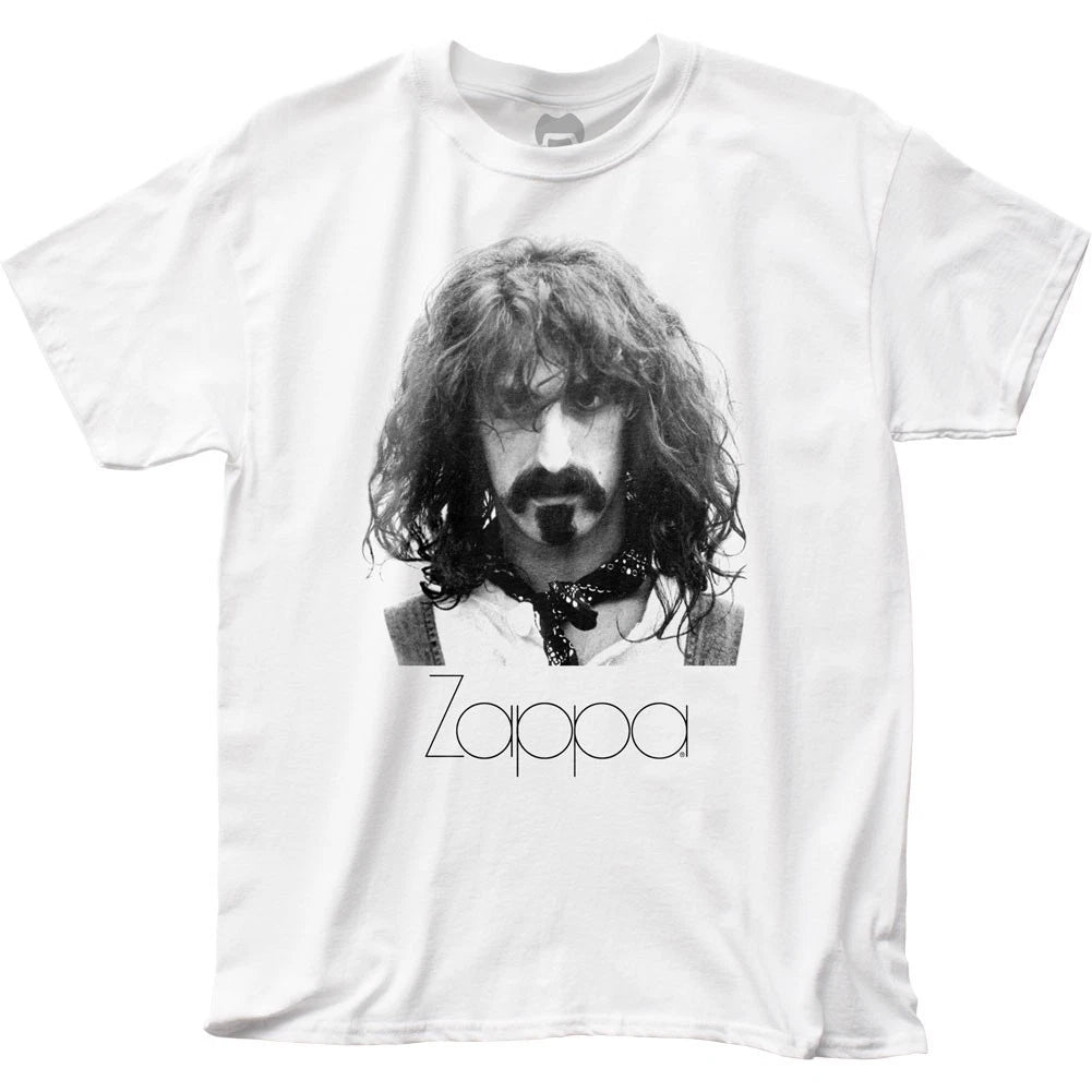 Frank Zappa Zapped Mens T Shirt Music Classic Concert Rock Band Tee New White