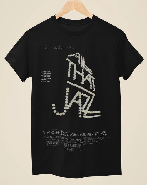 All That Jazz - Movie Poster Inspired Unisex Black T-Shirt