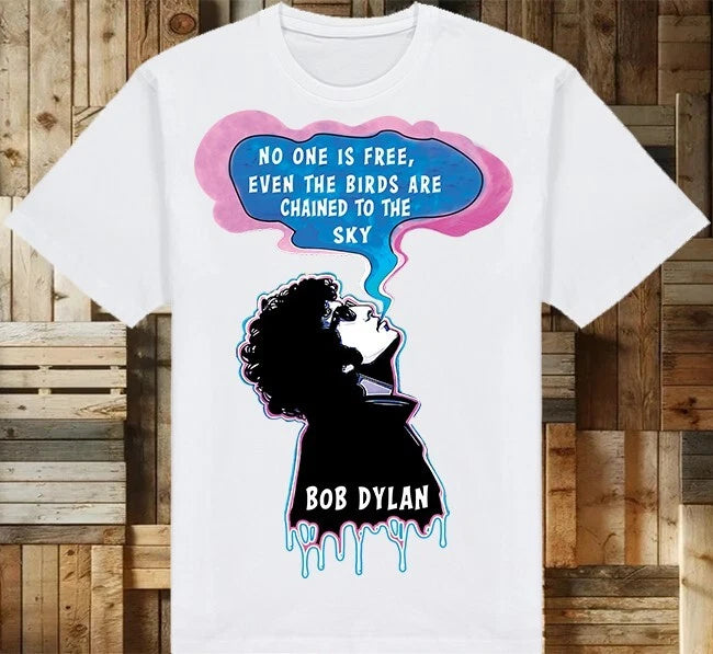 BOB DYLAN OFFICIAL TSHIRT RETRO/OVERSIZES S-2XL