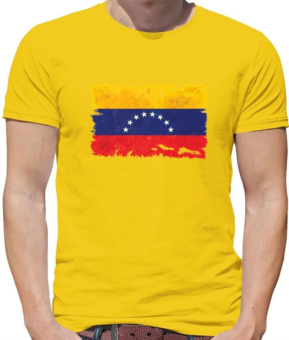Venezuela Grunge Flag Style - T-Shirt - Venezuelan Love Live Country