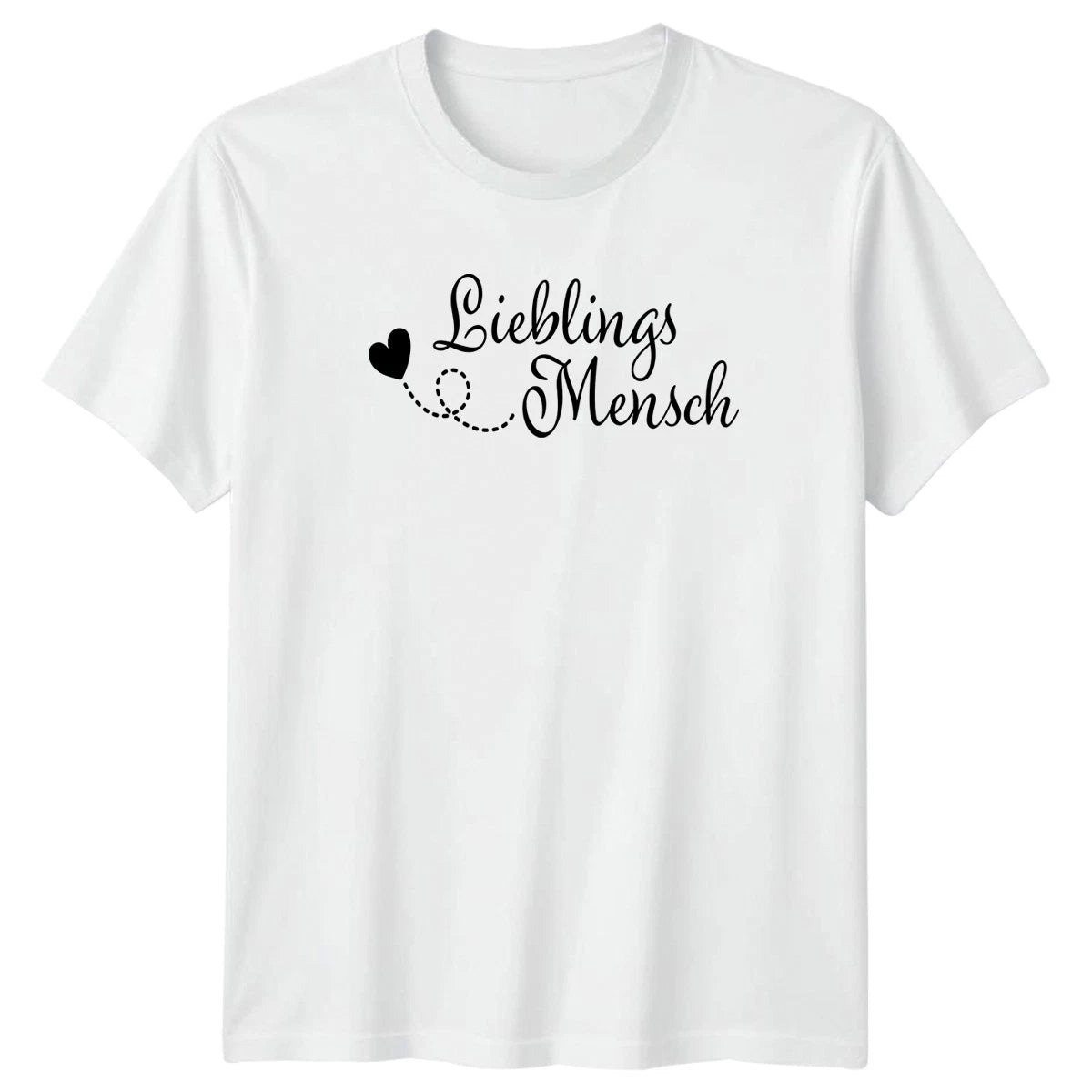 Lieblings Mensch T-Shirt German Slogan Relationship Birthday Gift For Him