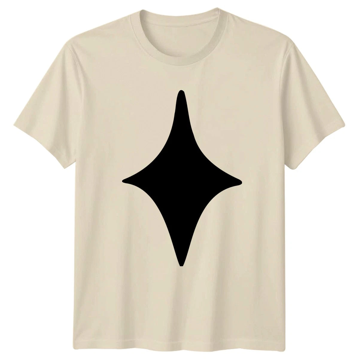 Abstract Elegant Star Sparkle Design T-Shirt Minimalist Art Abstract