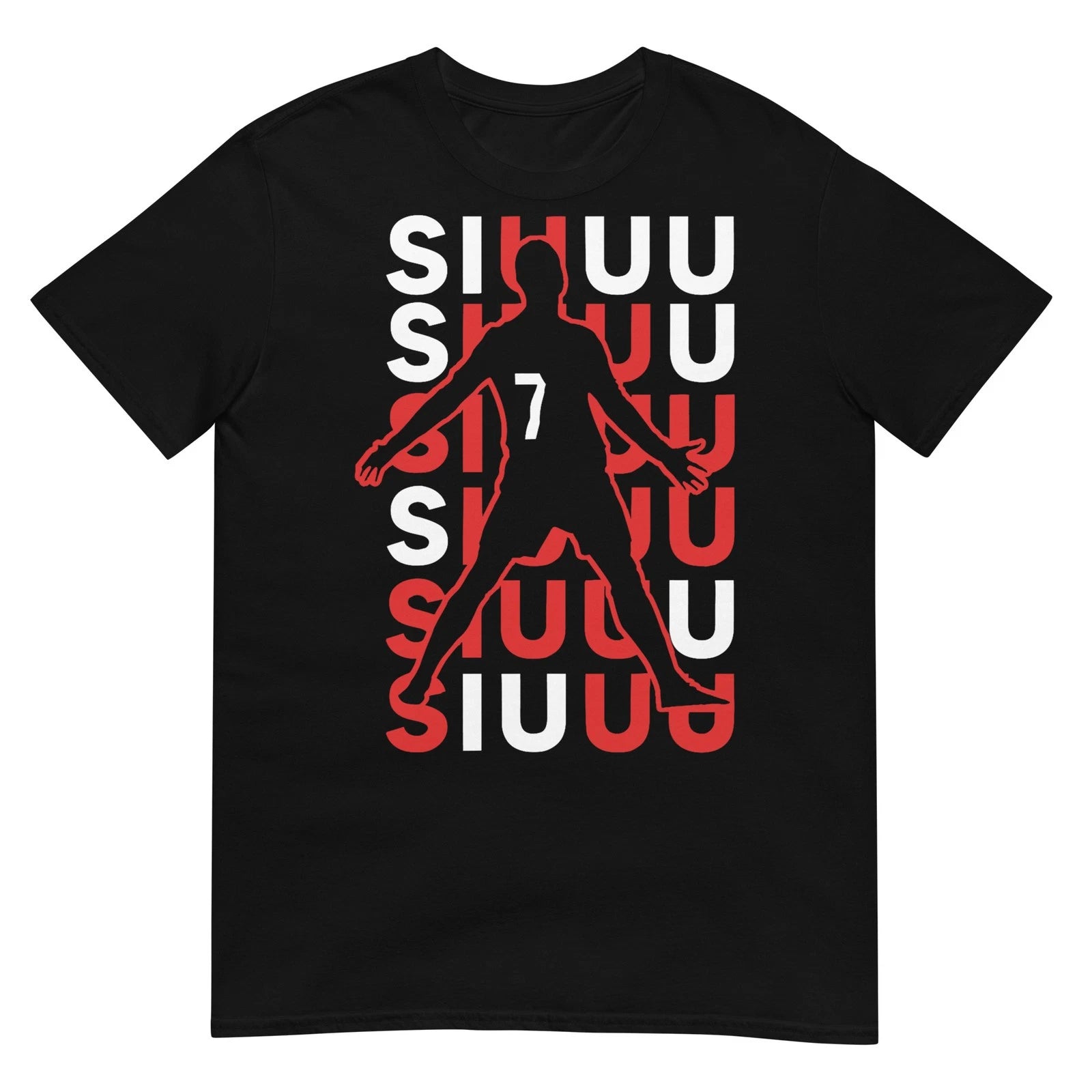 Siuuuu Funny Soccer Present for Soccer Lovers Fan Kid's Boys T-Shirt