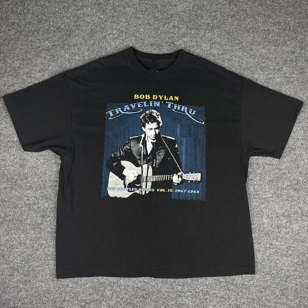Bob Dylan Travelin' Thru Concert T-Shirt Unisex Tee For Men Women S-4XL M078