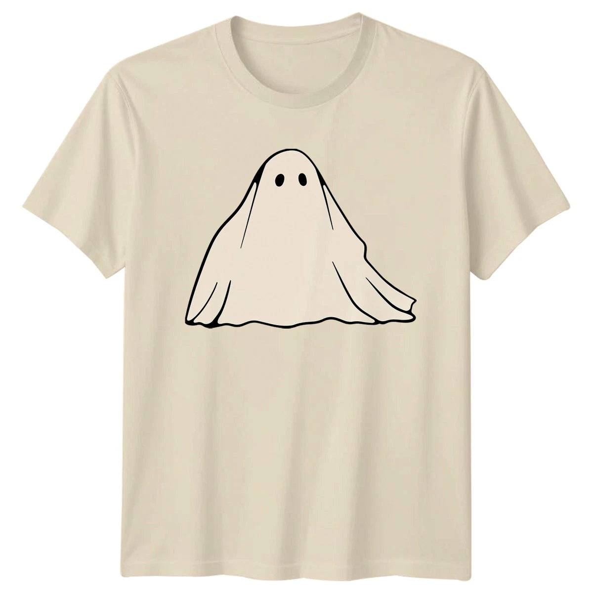 Sheet Ghost T-Shirt Cute Halloween Spooky Season Gift For Him And Her