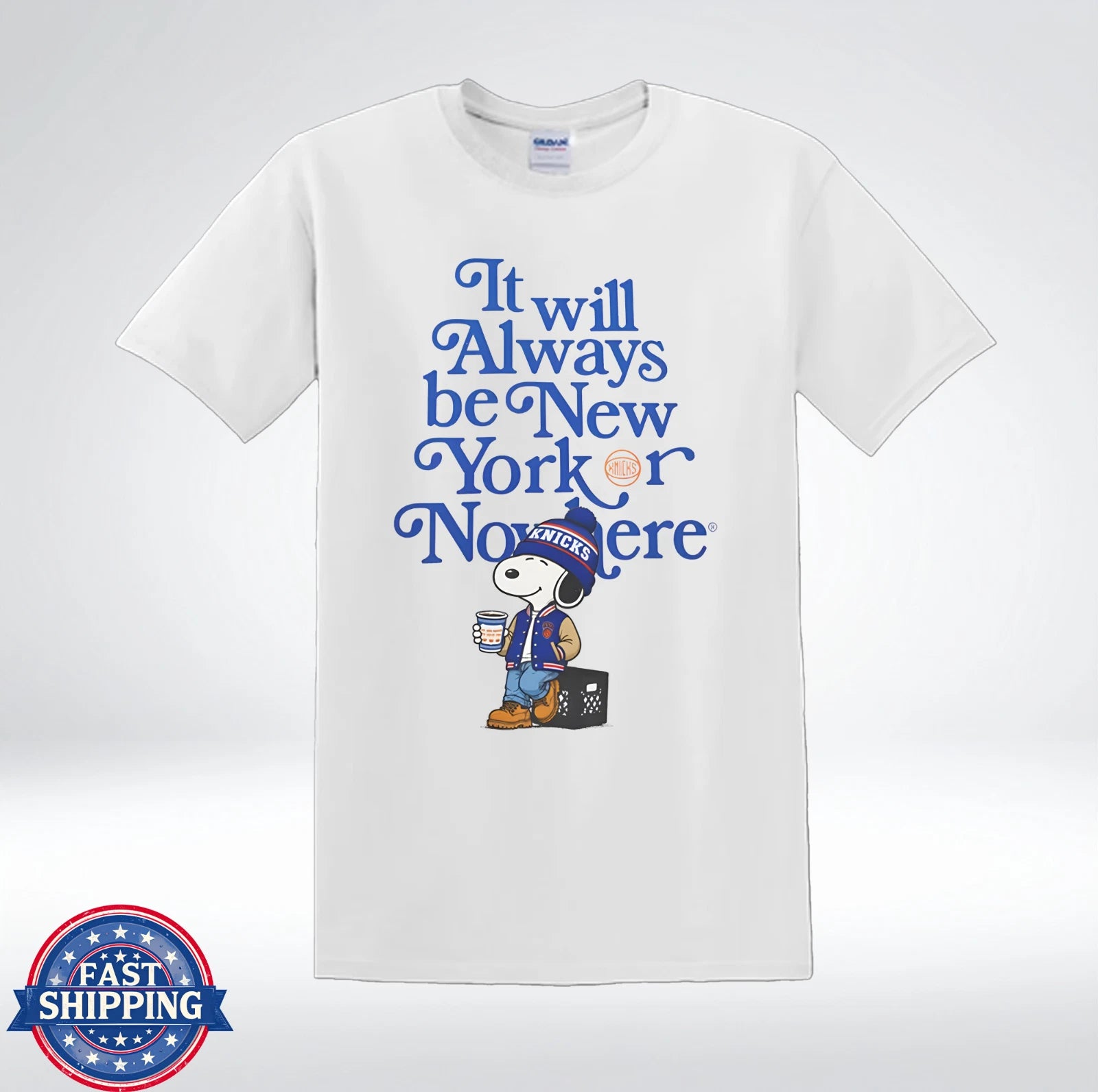 It Will Always Be New Yorker Nowhere Cute City Fan Graphic T-Shirt
