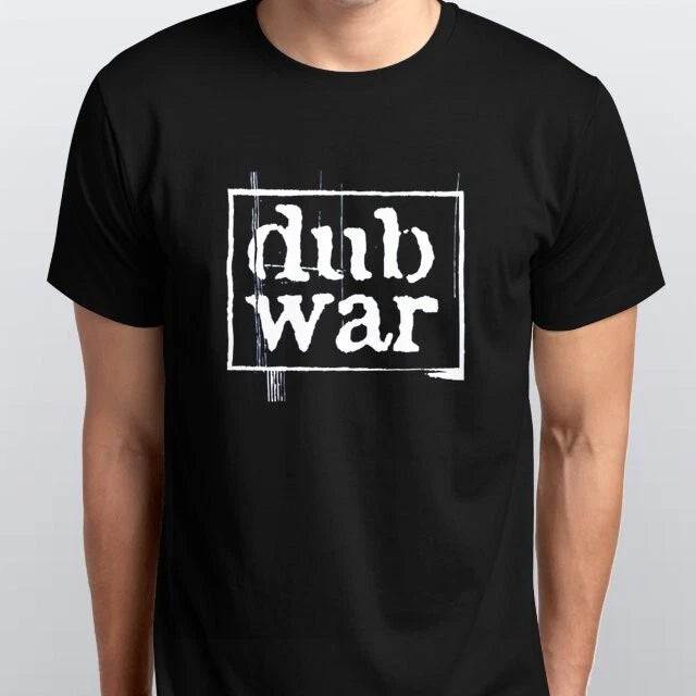 DUB WAR T-SHIRT sizes S M L XL XXL colours Black, White