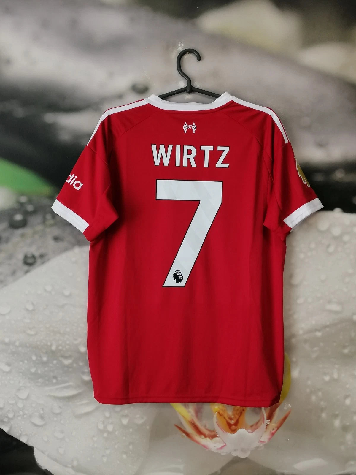 Liverpool 2025 - 2026 home new football shirt jersey Adidas #7 VIRTZ size S