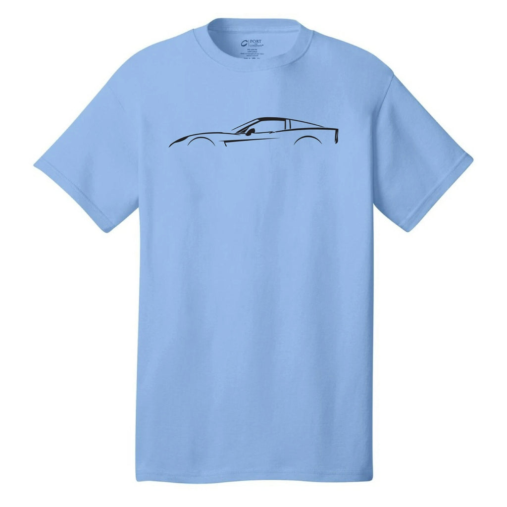 Chevrolet Corvette C6 Silhouette T-shirt