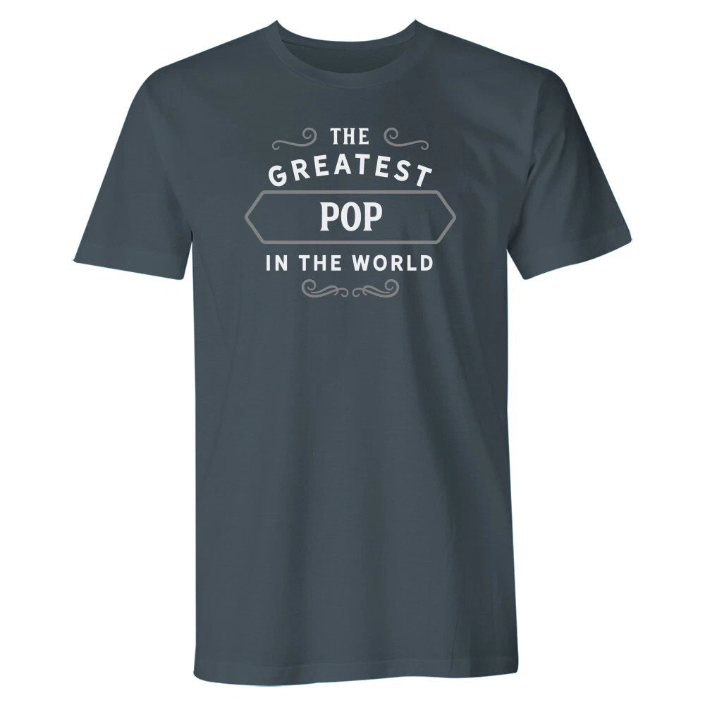 Pop Happy Birthday t shirt Gift Present Personalised Greatest Love tee Tshirt