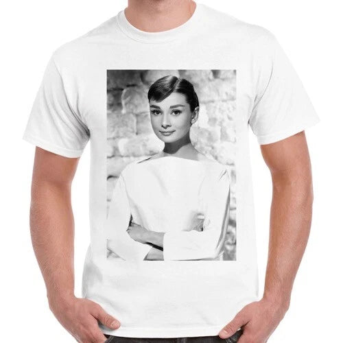 Audrey Hepburn Cool Vintage Ideal Gift Unisex Retro T Shirt 2537