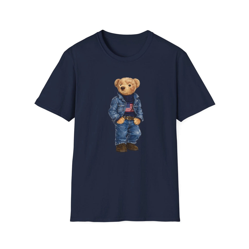 Polo Bear USA Unisex Shirt Cotton Luxury Inspired Tshirt Size XS-XL